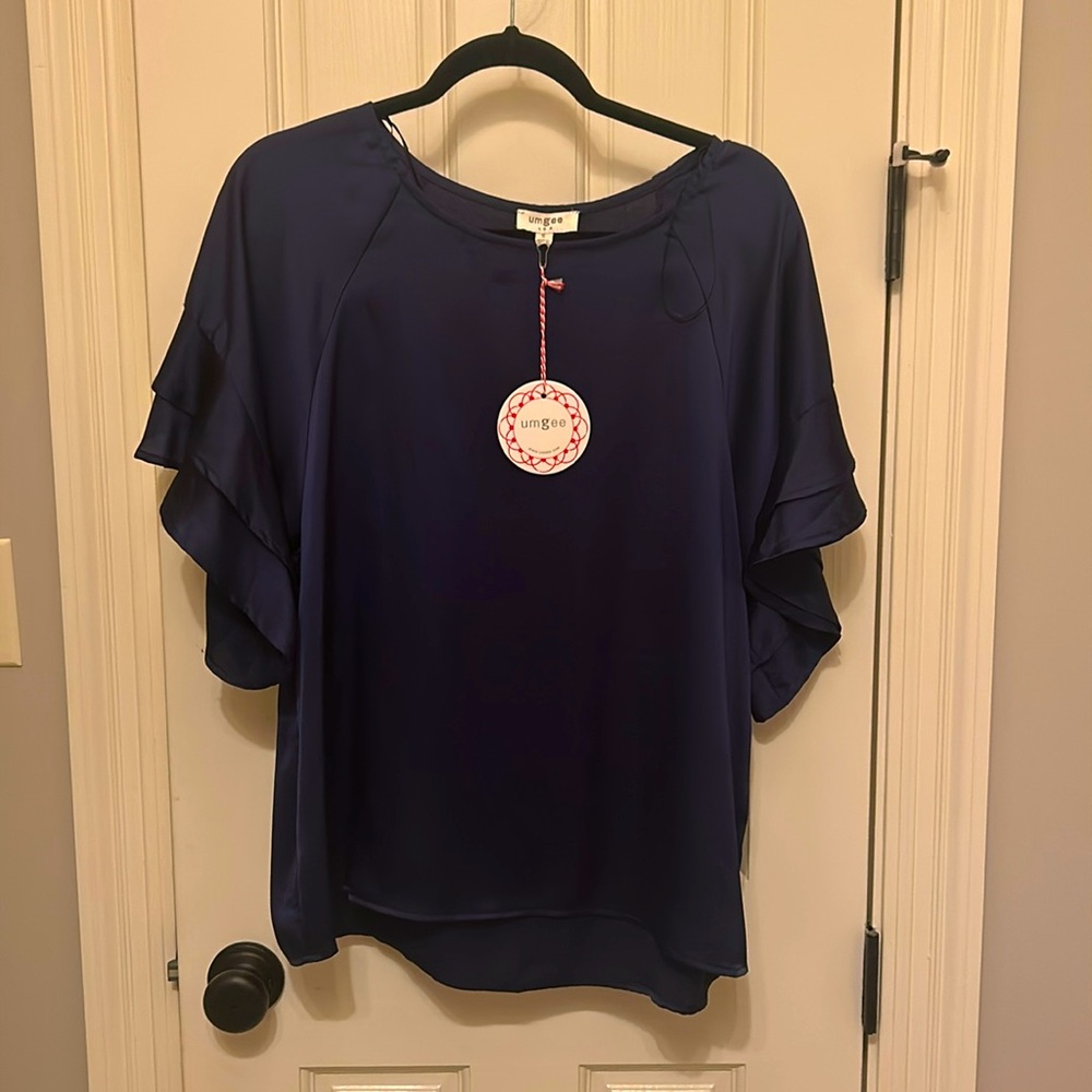 Brand new with tags umgee satin top